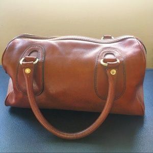Banana Republic Brown Leather Satchel